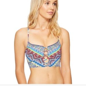 La Blanca NWT tapmastery boho lace bikini set